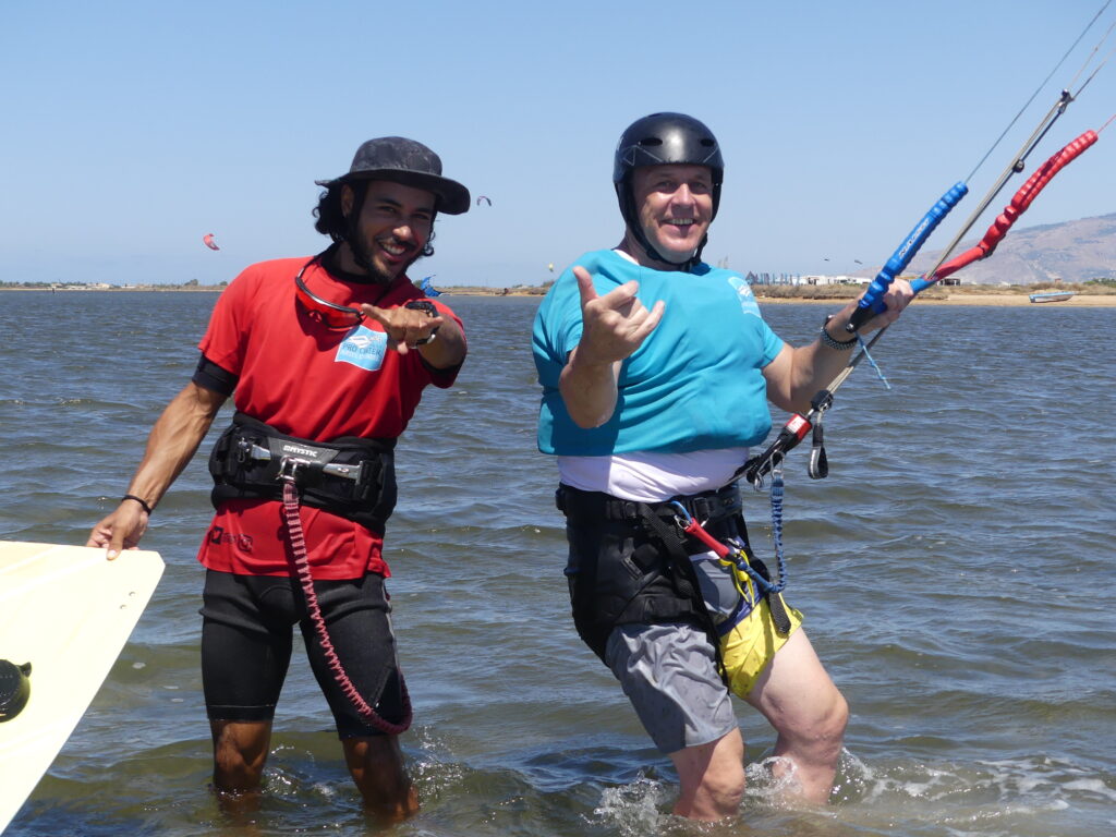 Imparare kitesurf allo stagnone di marsala
